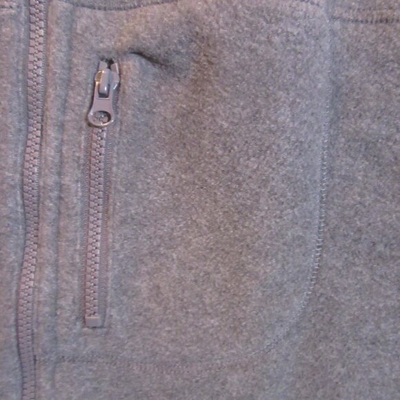 Bass Men’s Fleece Vest Heather Gray Size L NWT - Picture 4 of 6